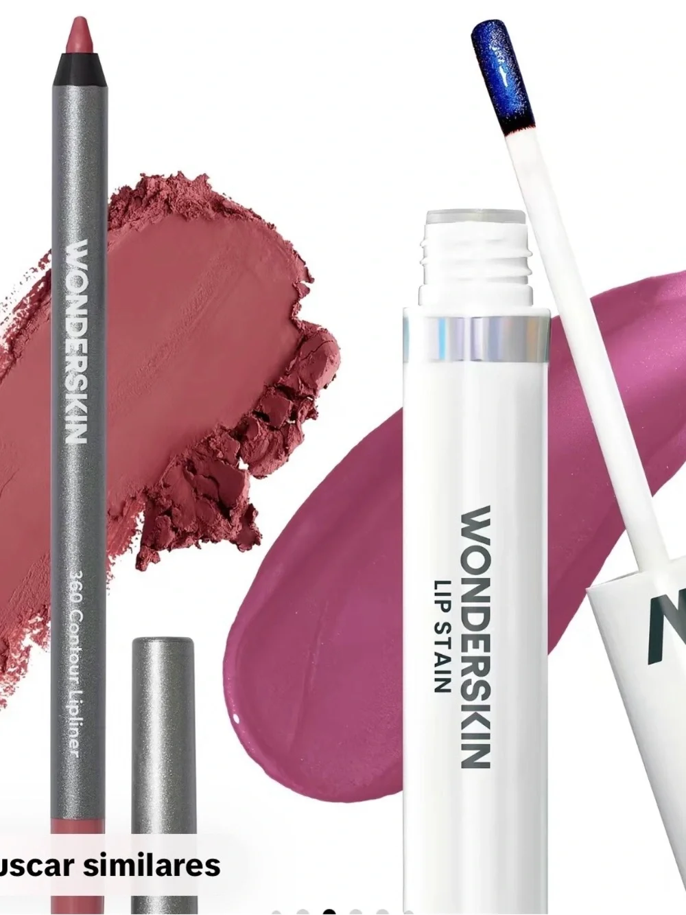 Wonderskin Dusty Rose Lip Stain & Liner Set